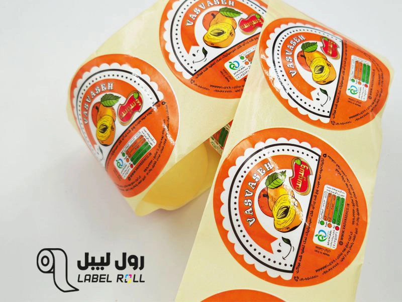 لیبل رولی صدفی