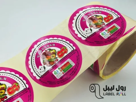 لیبل رولی صدفی