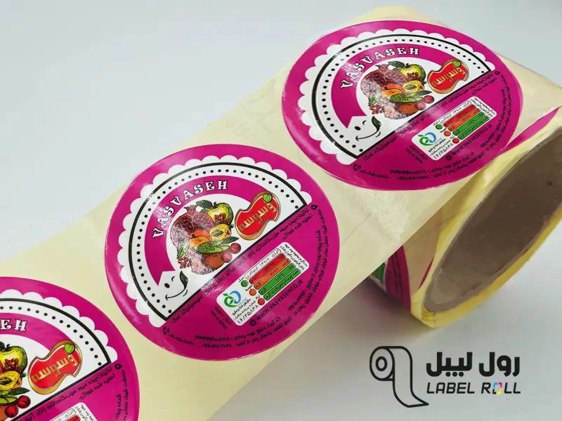 لیبل رولی صدفی