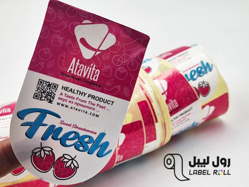 لیبل رولی صدفی