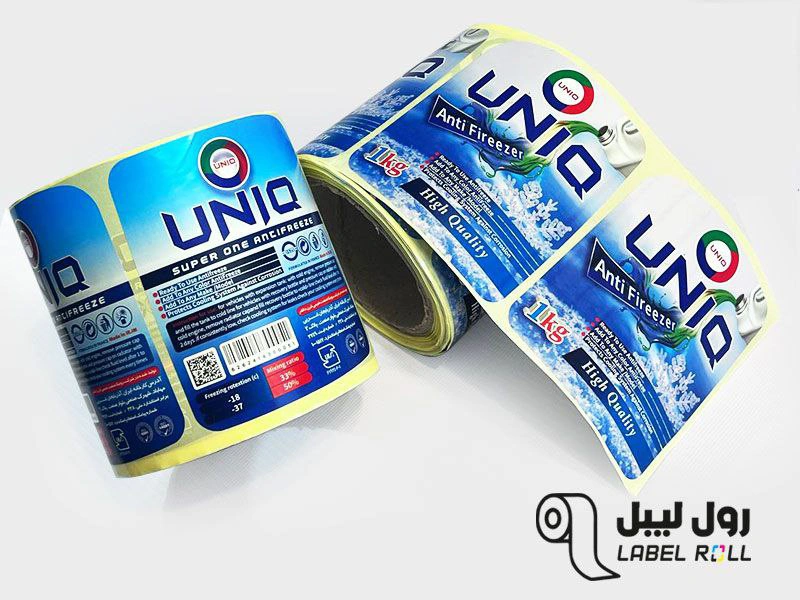 چاپ لیبل متالایز