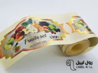 لیبل رولی صنایع غذایی