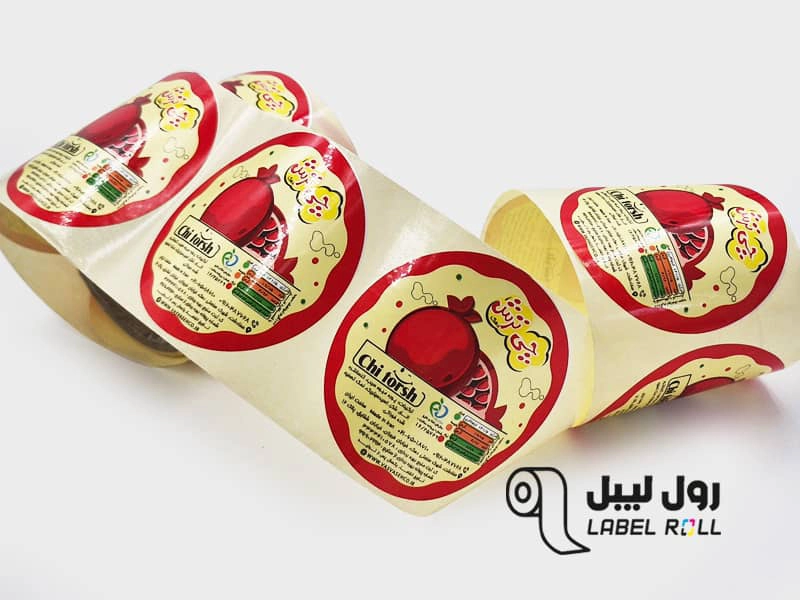 زمان تحویل و تیراژ در چاپ لیبل رولی