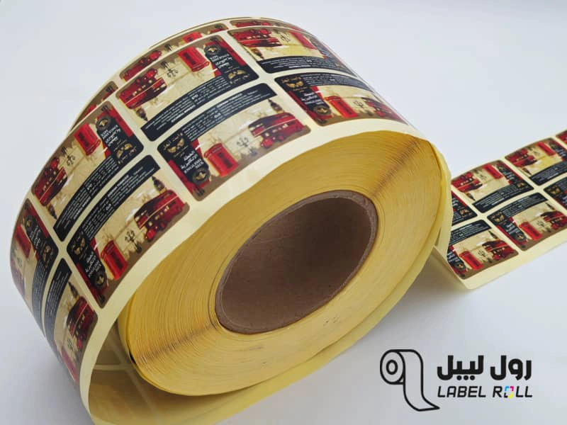 چاپ لیبل کاغذی رولی