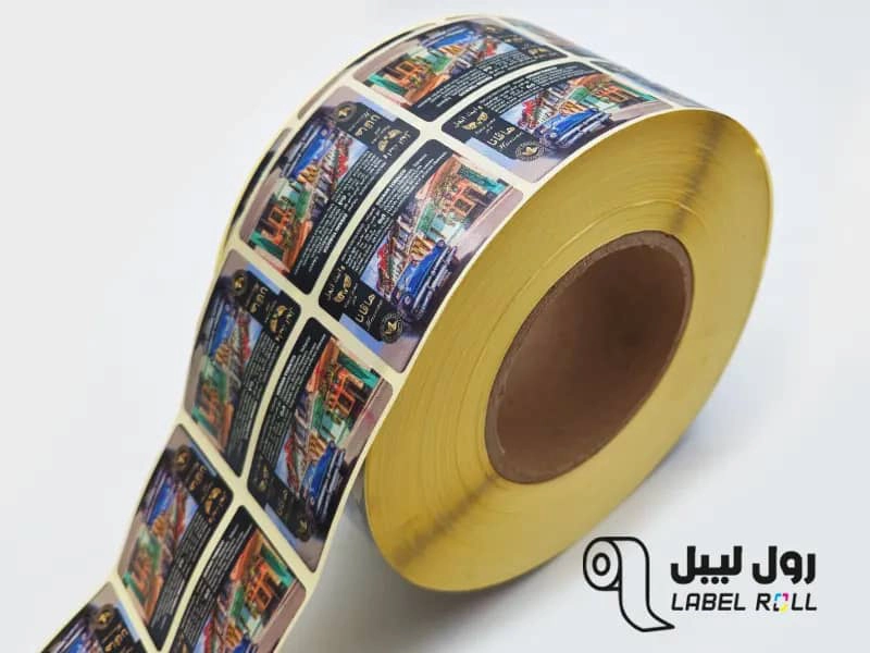 چاپ لیبل کاغذی رولی