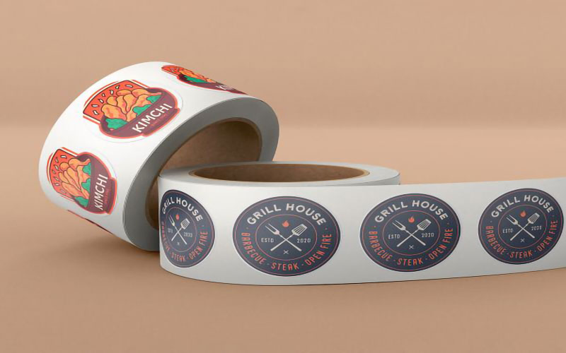 انواع چاپ لیبل رولی