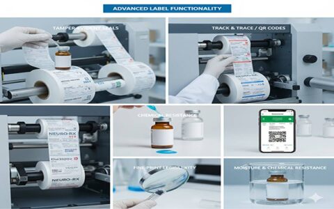 راهنمای انتخاب متریال چاپ لیبل رولی دارویی